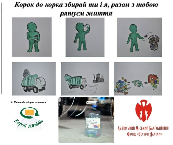 У Львові збиратимуть корки для допомоги хворим на легеневу гіпертензію. Як долучитися?