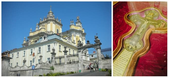 У Львові виставлять для почитання вірним Хрест Господній