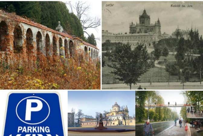 На площі святого Юра у Львові зріжуть дерева і викладуть бруківку