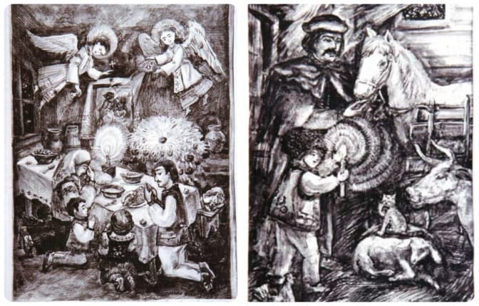 Марія Янко. Із серії "Різдво на Лемківщині"