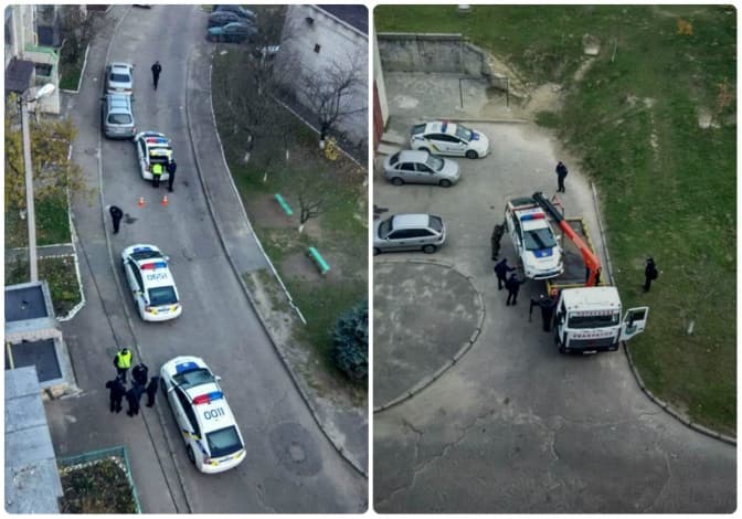 У Львові ДТП за участю автомобіля поліції. Фото