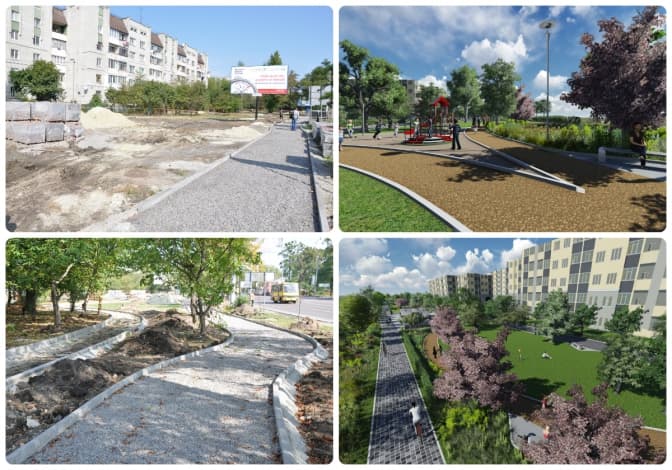 У Львові облаштовують нову зелену зону. Фото