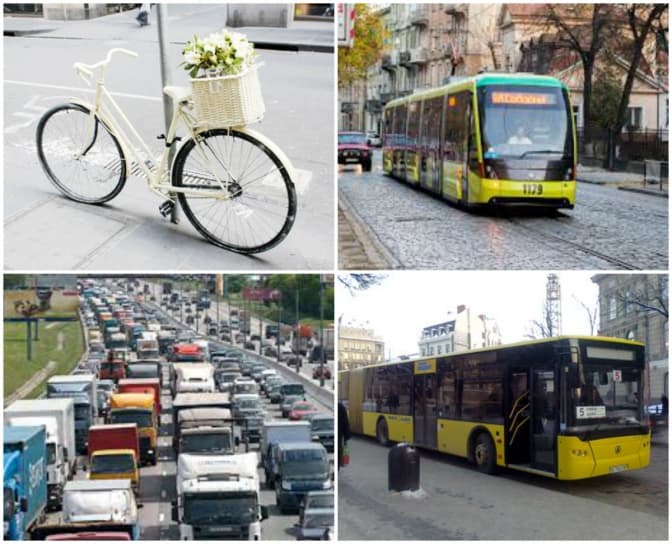 На чому їздять львів’яни. Інфографіка