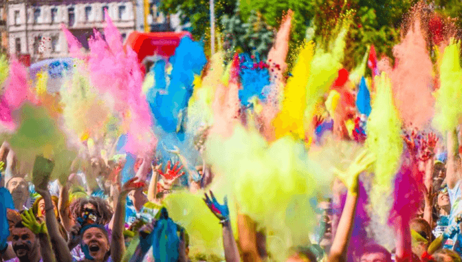 Фото: Кольоровий пробіг