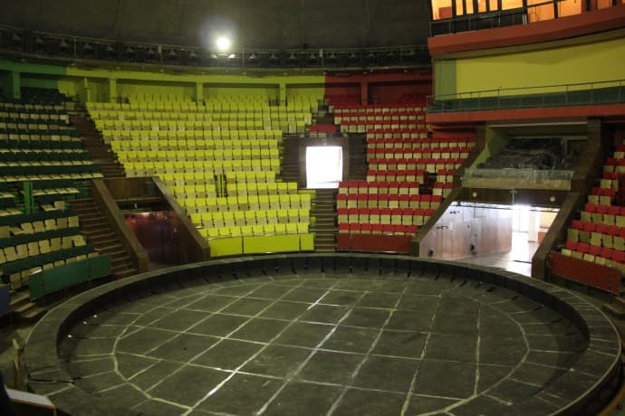 У львівському цирку закінчують ремонт після пожежі. ФОТО