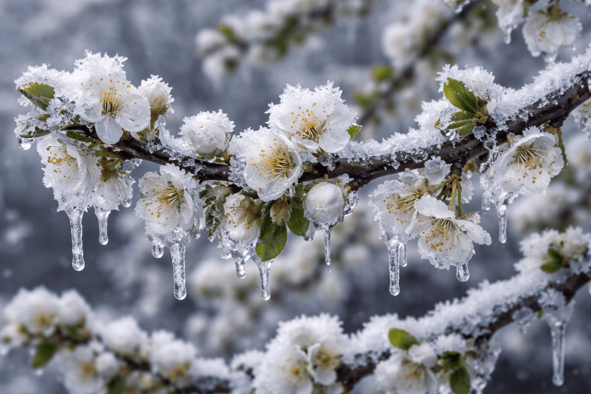 Заморозки до -5° і мокрий сніг: на Львівщині оголосили помаранчевий рівень небезпеки