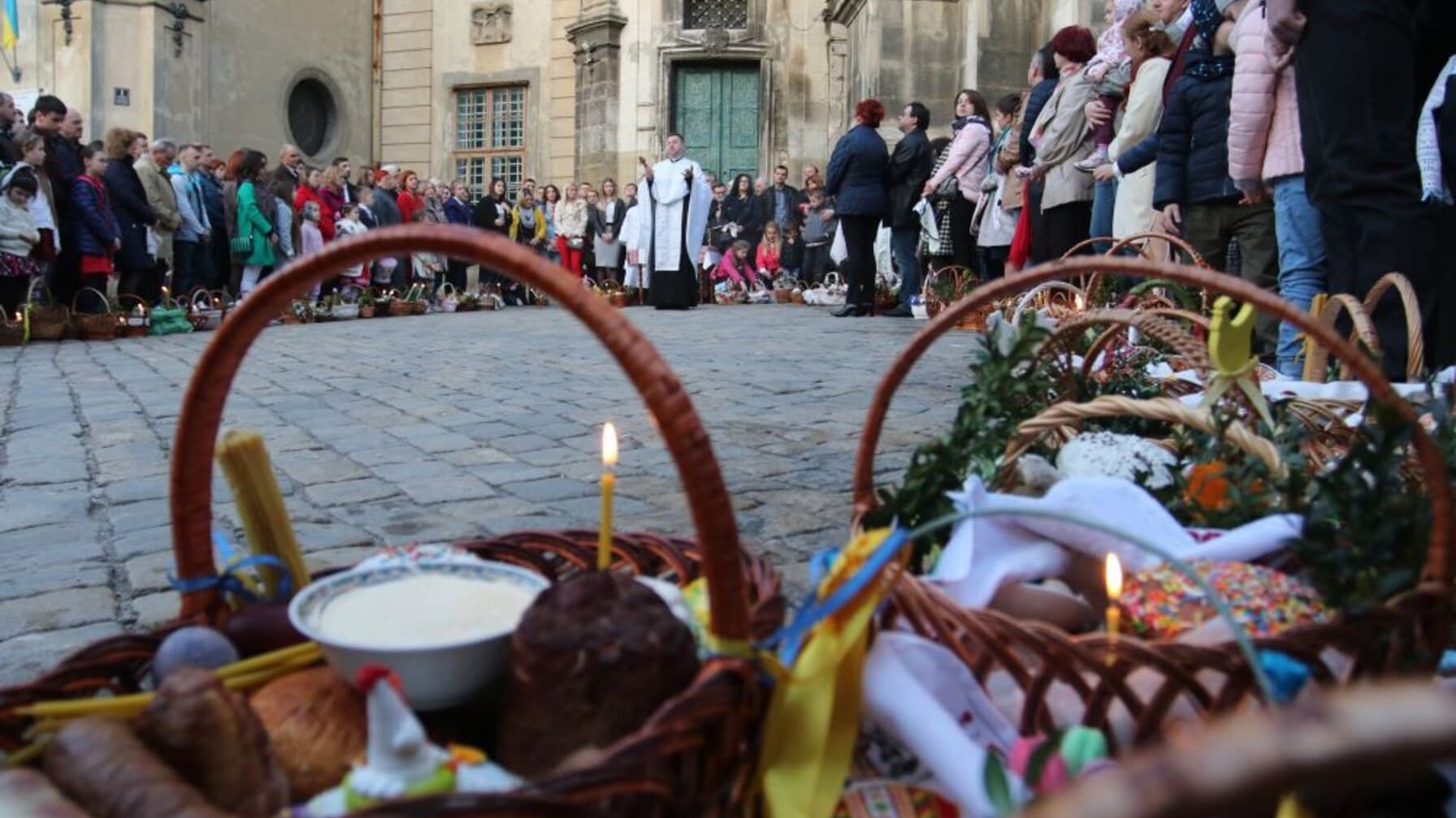 Кошики у Львові можна буде посвятити лише вдень / Фото ЛМР