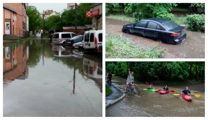 Які вулиці Львова найбільше постраждали від негоди