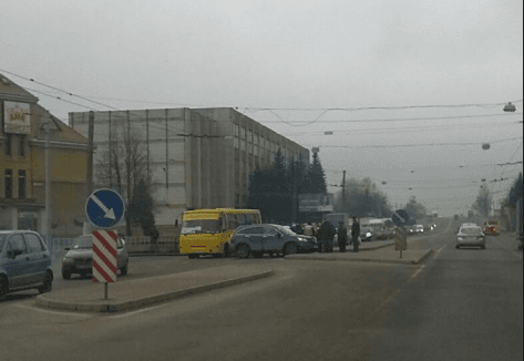 Ситуація на дорогах Львова: ДТП на Городоцькій