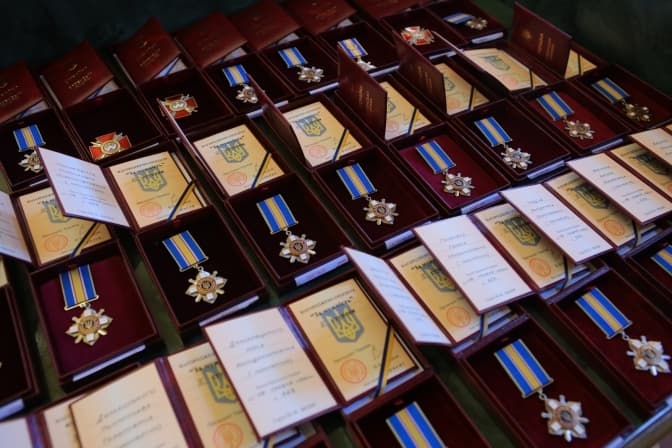 Президент Зеленський відзначив державними нагородами воїнів 80-ої бригади