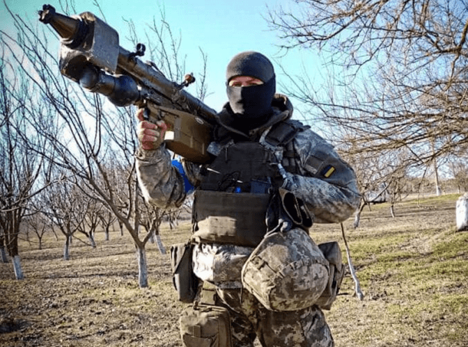 Десантники 80-ої бригади знищили російську крилату ракету, яка летіла на місто