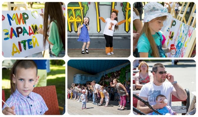 Як у Львові святкували День захисту дітей. Фото