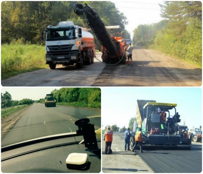 Почали асфальтувати ще одну частину дороги Львів – Луцьк
