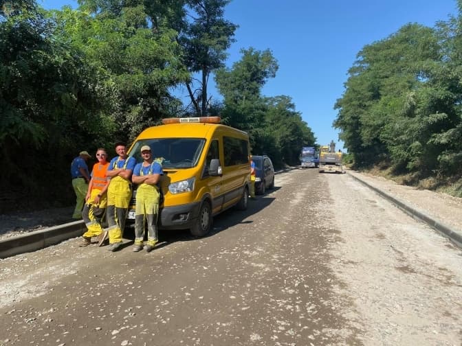 На Львівщині нарешті розпочали ремонт прикордонної дороги Яворів – Грушів