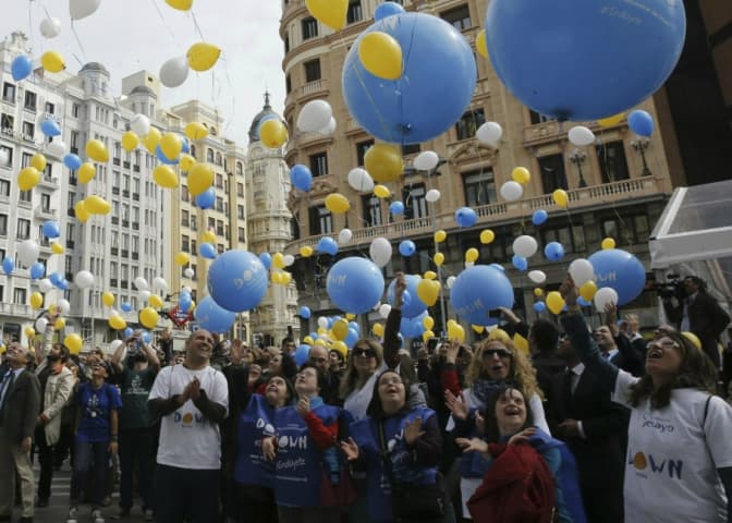 Сьогодні у Львові відбудеться флешмоб до Міжнародного дня людини з синдромом Дауна