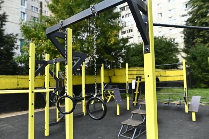 У Львові відкрили спортзал просто неба