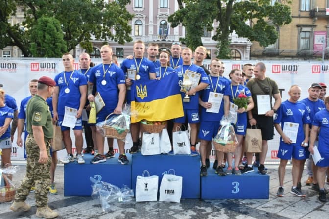 Львівські десантники здобули бронзу на чемпіонаті України. Фото