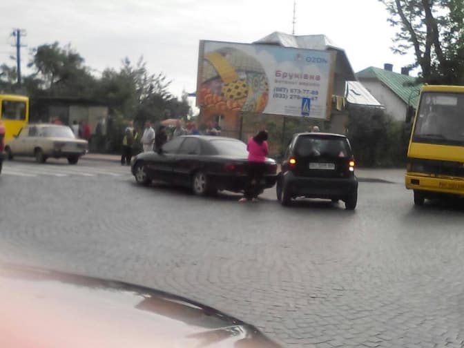 Ситуація на дорогах Львова: ДТП на Личаківській