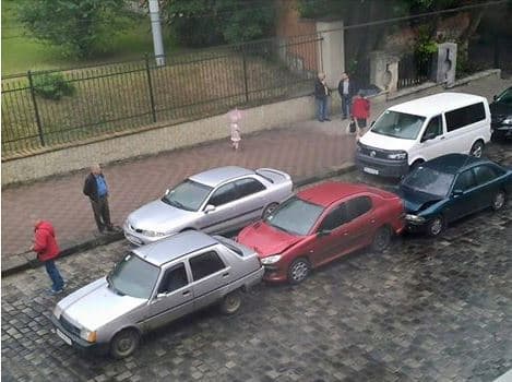 Ситуація на дорогах Львова: ДТП на Стрийській
