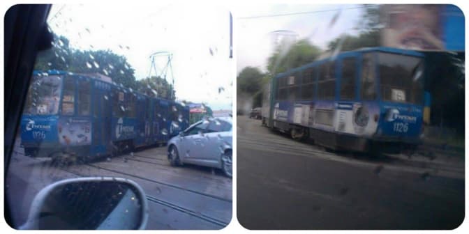 Ситуація на дорогах Львова: ДТП на перехресті Липинського-Замарстинівська