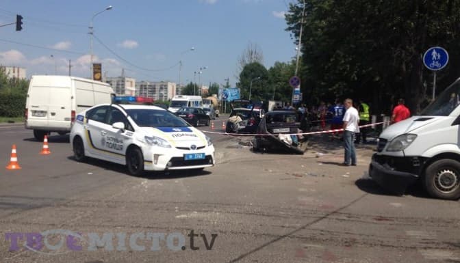 У ДТП на Липинського постраждали дві особи