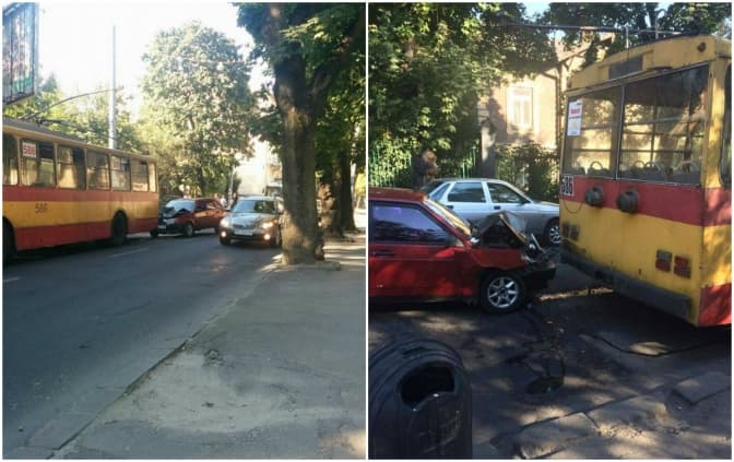 Ситуація на дорогах Львова: ускладнений рух вулицею Антоновича