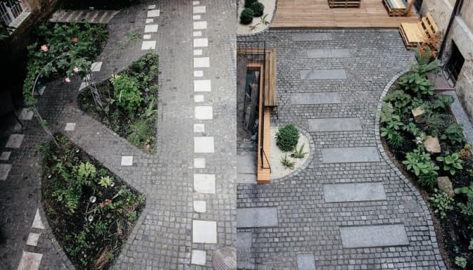 Екскурсія львівськими двориками після оновлення. Фото