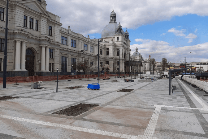 Коли у Львові відкриють площу Двірцеву та почнуть ремонтувати дорогу до вокзалу
