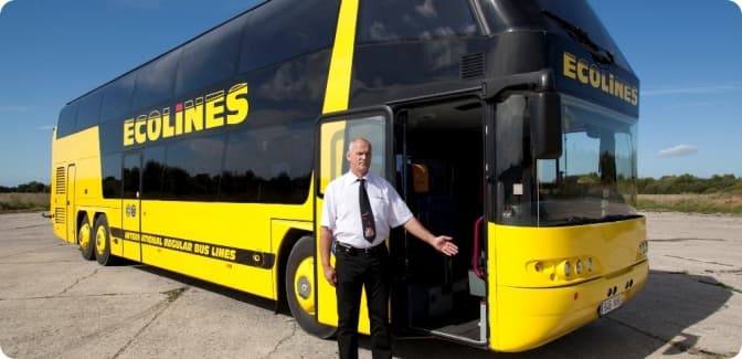 Ecolines проводить розпродаж квитків зі Львова до Польщі та Чехії