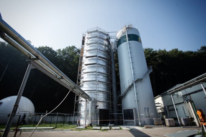 Комплекс очисних споруд "Компанії Ензим", 2016 рік