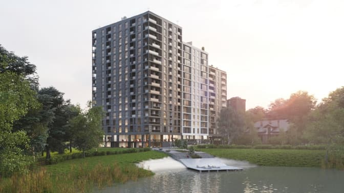 У Львові погодили будівництво двох житлових комплексів. Візуалізація