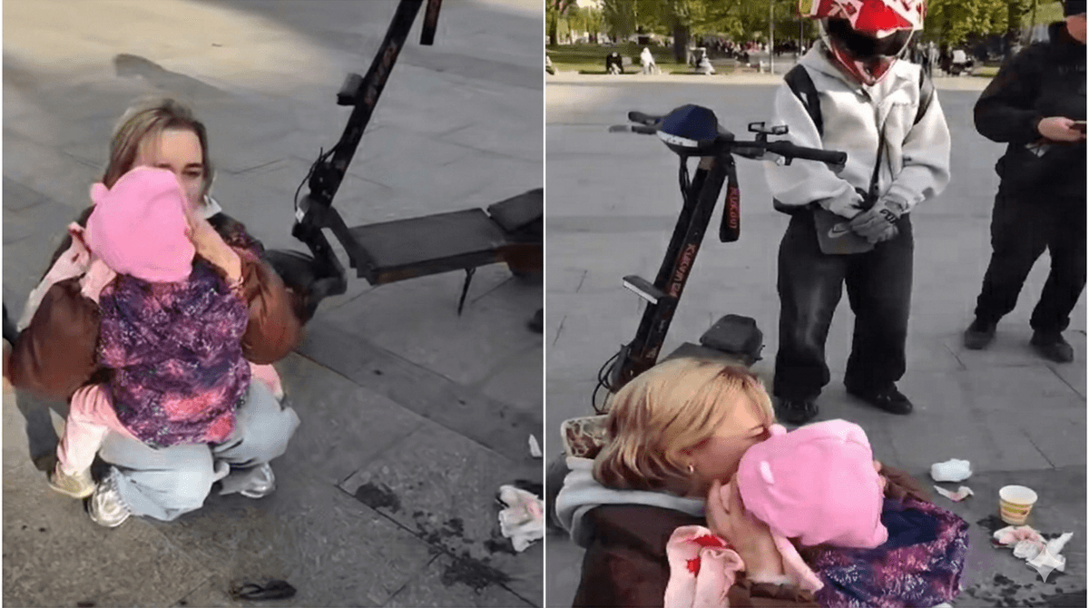 У центрі Львова підліток на електросамокаті збив дворічну дитину