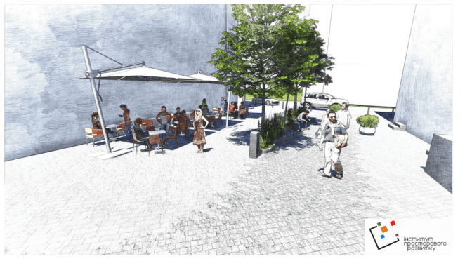 Ще одна вулиця в центрі Львова стане пішохідною. Візуалізація