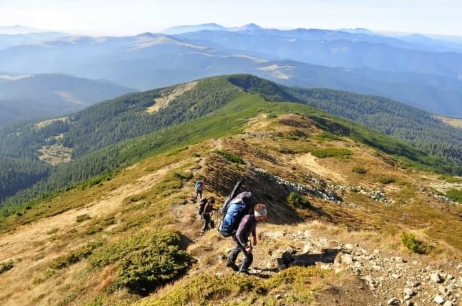 На Львівщині облаштували маршрути для хайкінгу: що варто знати
