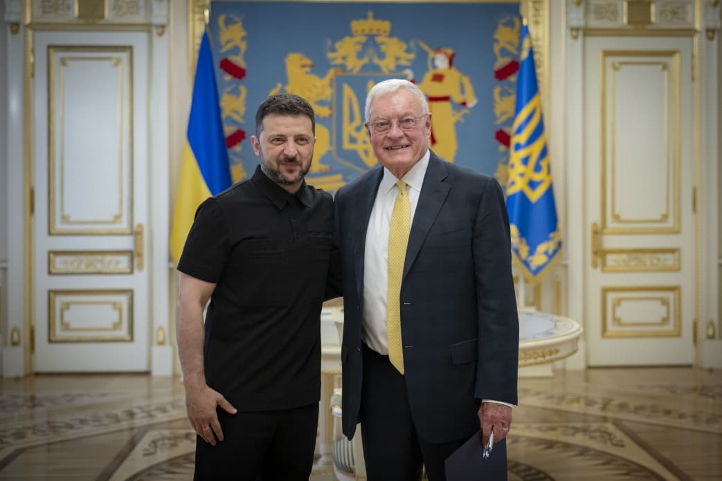 Володимир Зеленський та Кіт Келлог / Фото: ОП