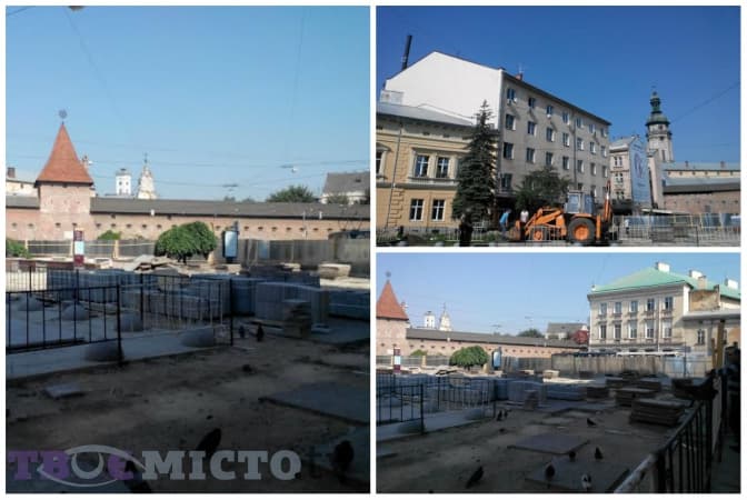 Так площа Митна виглядає зараз