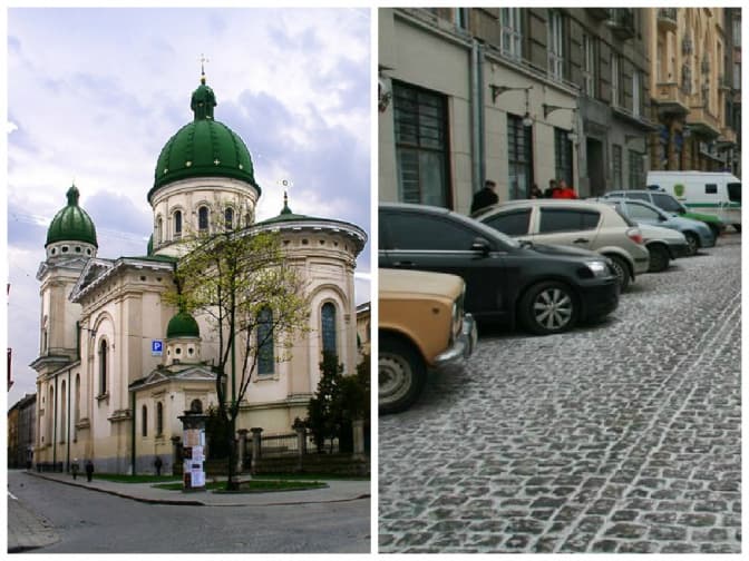 Львів’ян просять сьогодні не паркуватися біля Преображенської церкви