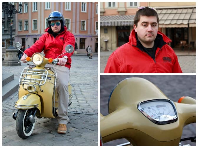 Львів’яни та їх транспорт: Японський ретро-скутер з 90-х