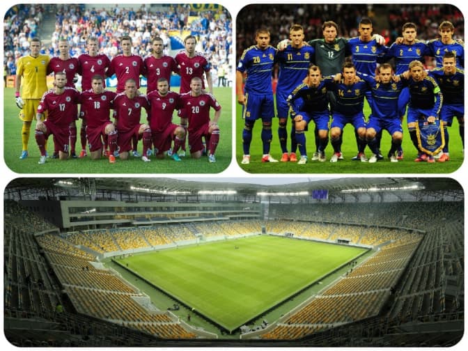 На Львів Арені зіграють товариський матч Україна - Латвія