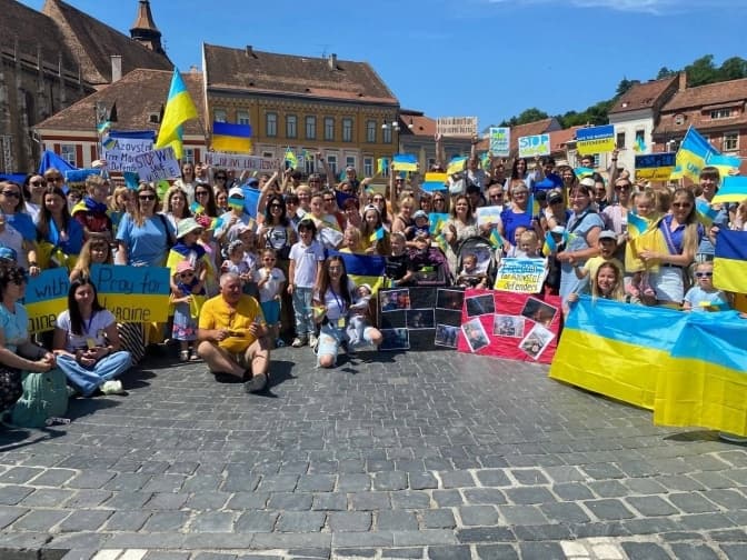 Мітинг на підтримку захисників «Азовсталі» / Фото: Асоціація родин захисників «Азовсталі»
