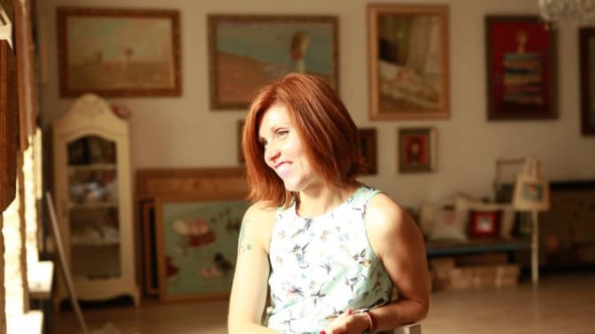 У Львові підприємець заплатить компенсацію за використання картин Гапчинської на сувенірах