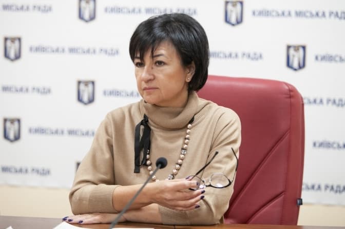 ГІнзбург звільнилася з посади керівниці департаменту охорони здоров’я КМДА