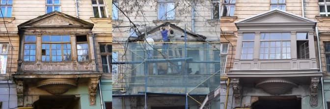 У Львові відновили дерев’яний еркер ХІХ століття у Кривій Липі