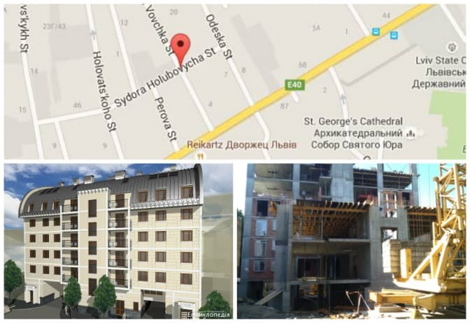 У Львові припинили будівництво багатоповерхівки на Голубовича