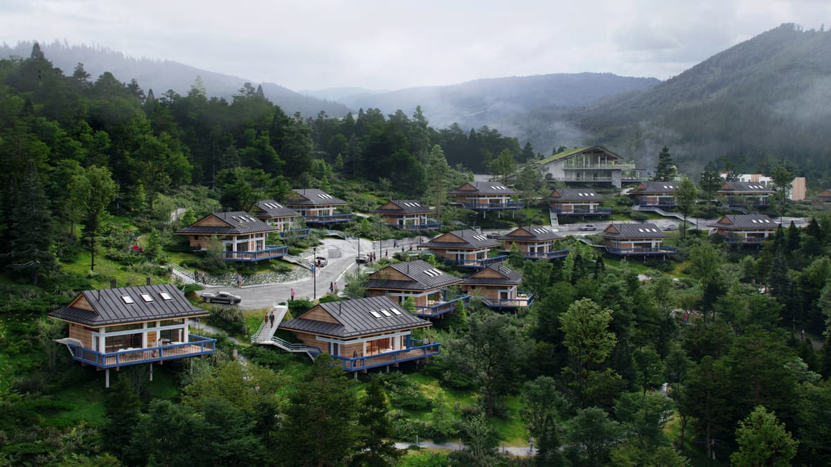Forest Complex GORA від SENSAR Development – новий відпочинковий комплекс у серці Карпат
