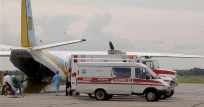 До Львова на лікування привезли десятьох поранених військових зі Сходу