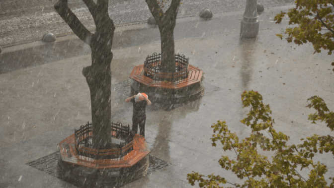 Львів накрило градом і зливою. Наслідки негоди. Фото, відео