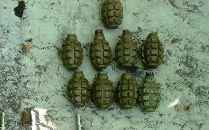 СБУ вилучила у Львові дев’ять гранат