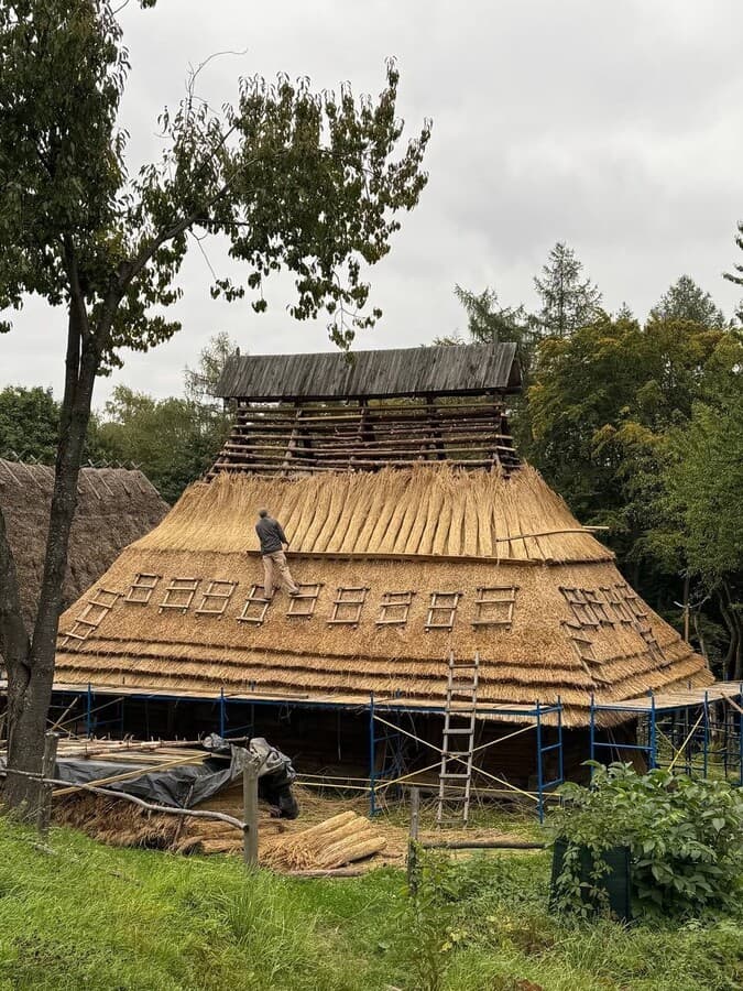Відреставрована бойківська хата в Шевченківському гаю / Фото: ЛМР