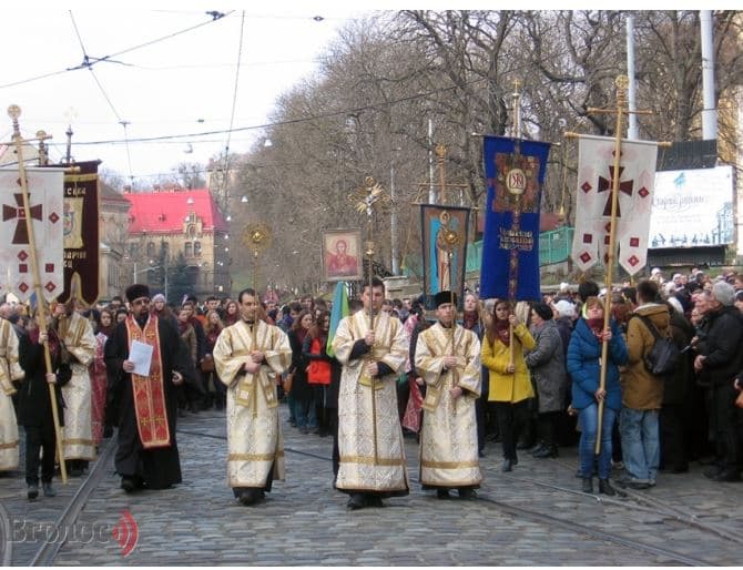 Сьогодні у Львові - молитовна хода. Маршрут